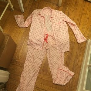 Victoria's Secret Pink Polka dot Pajama Set